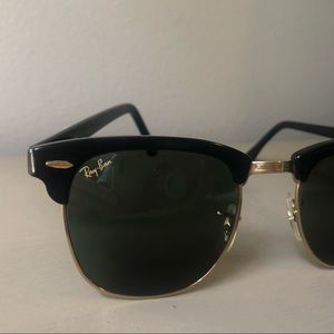 Ray Ban vintage clubmaster black sunglasses
